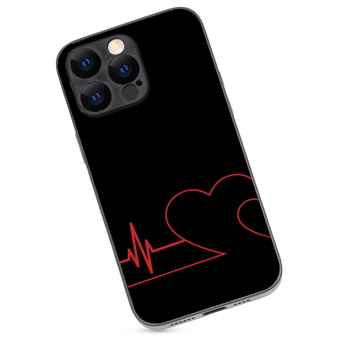 Two Heart Beat Couple iPhone 14 Pro Max Case