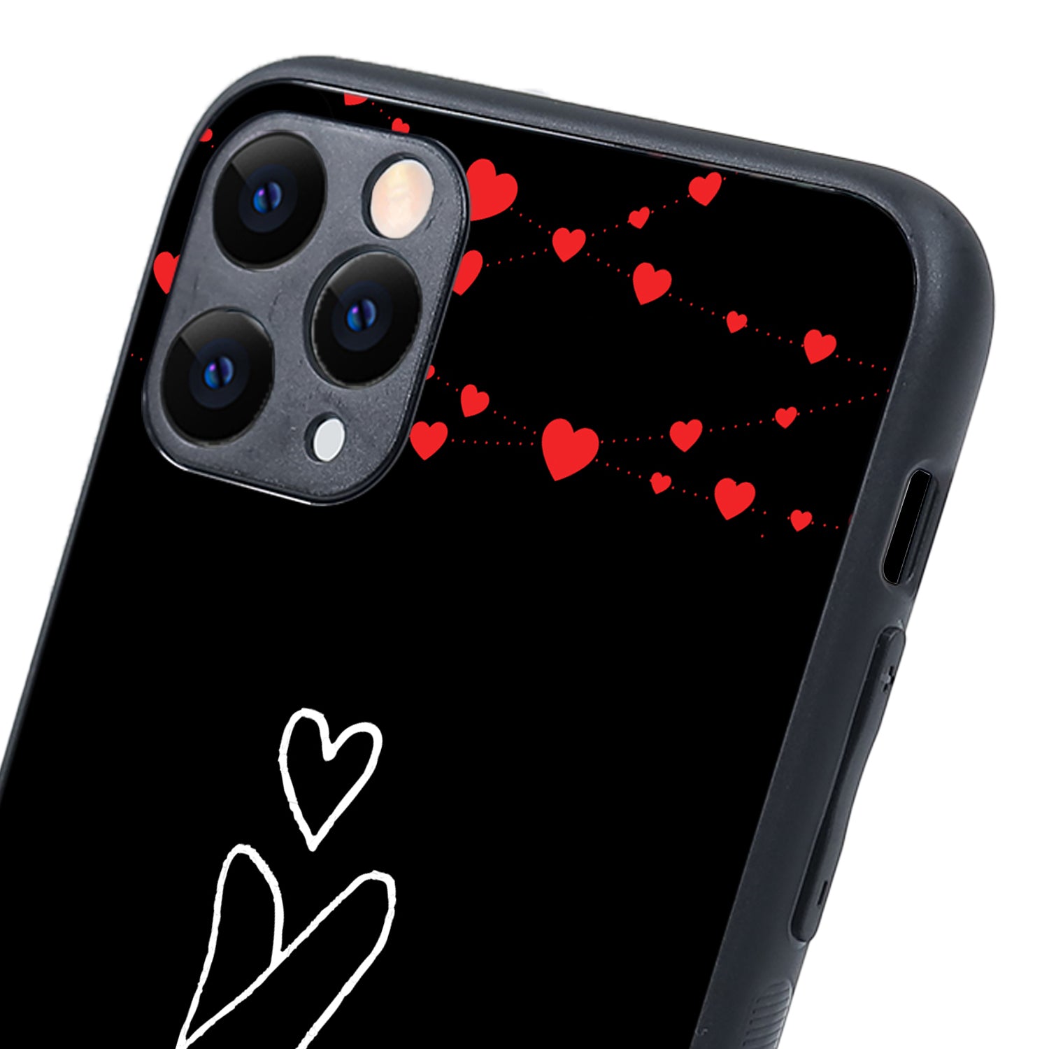 Click Heart Girl Couple iPhone 11 Pro Max Case