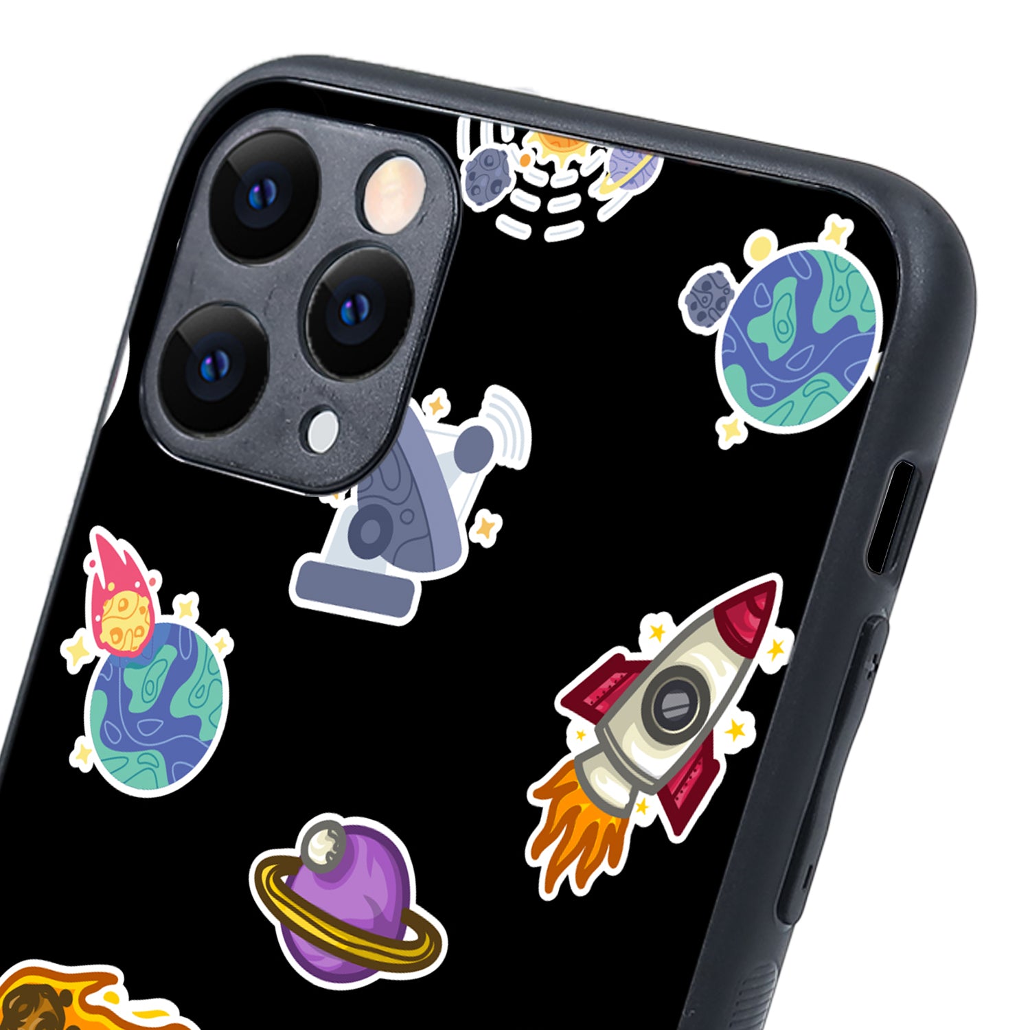 Stickers Space iPhone 11 Pro Max Case