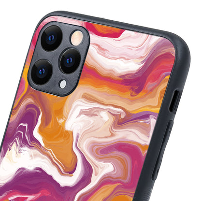 Yellow Purple Marble iPhone 11 Pro Max Case
