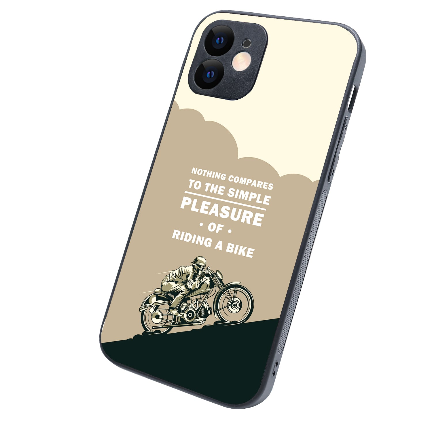 Pleasure of Riding Bike Travel iPhone 12 Case