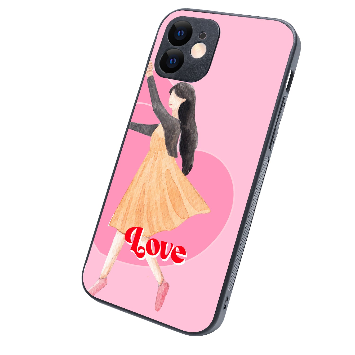 Forever Love Girl Couple iPhone 12 Case