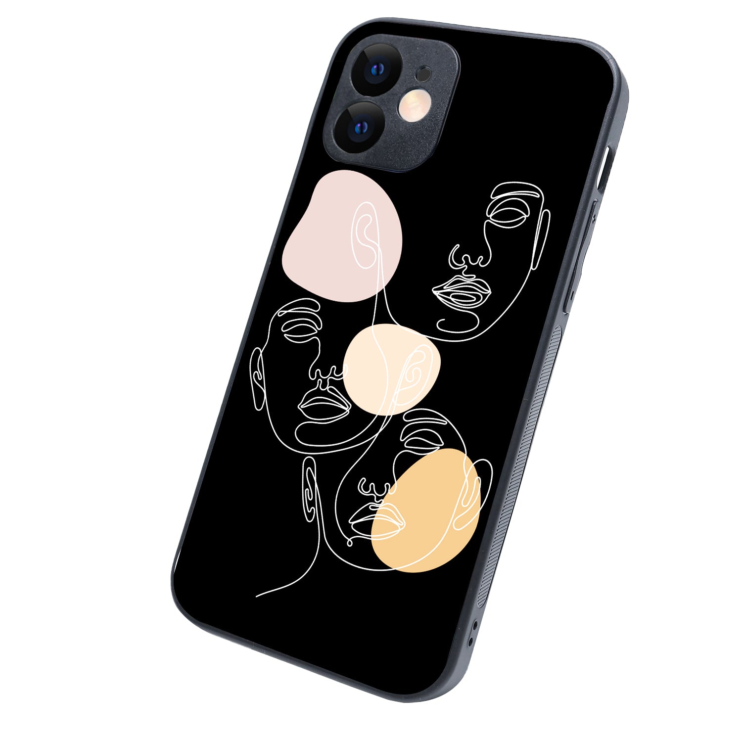 Face Aesthetic Human iPhone 12 Case