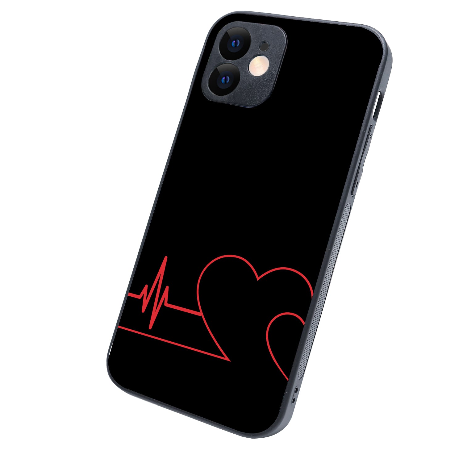 Two Heart Beat Couple iPhone 12 Case