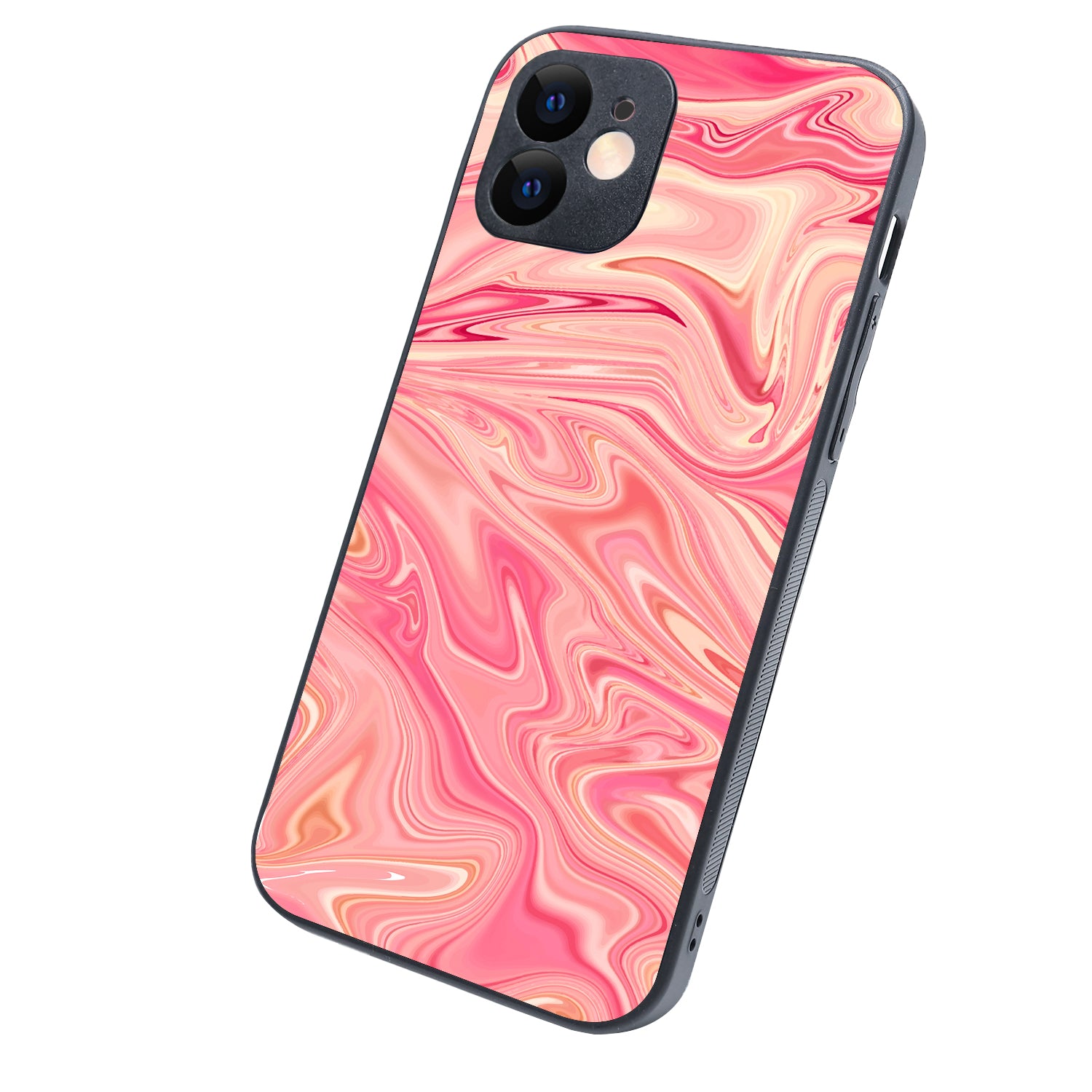 Pink Marble iPhone 12 Case