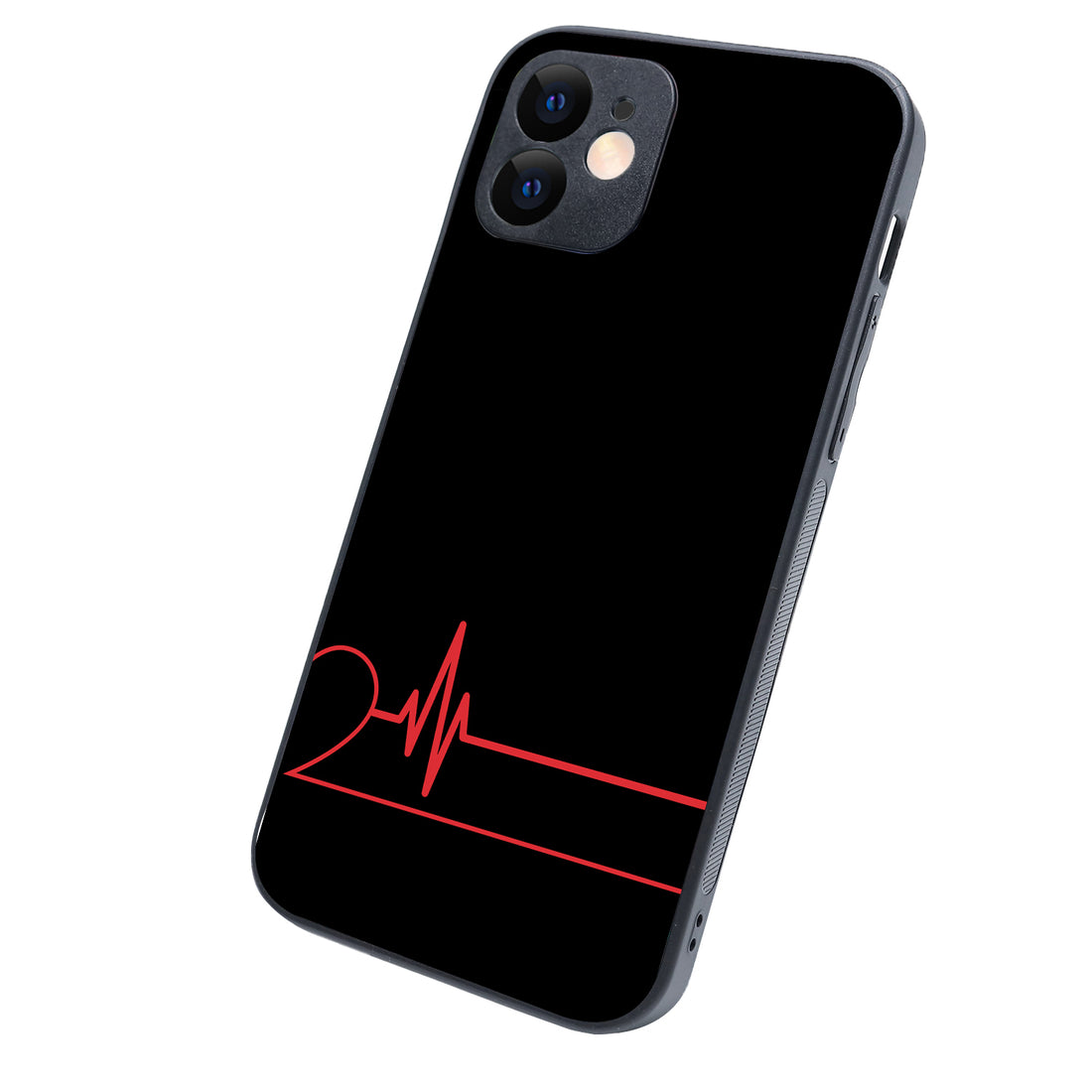 Single Heart Beat Couple iPhone 12 Case