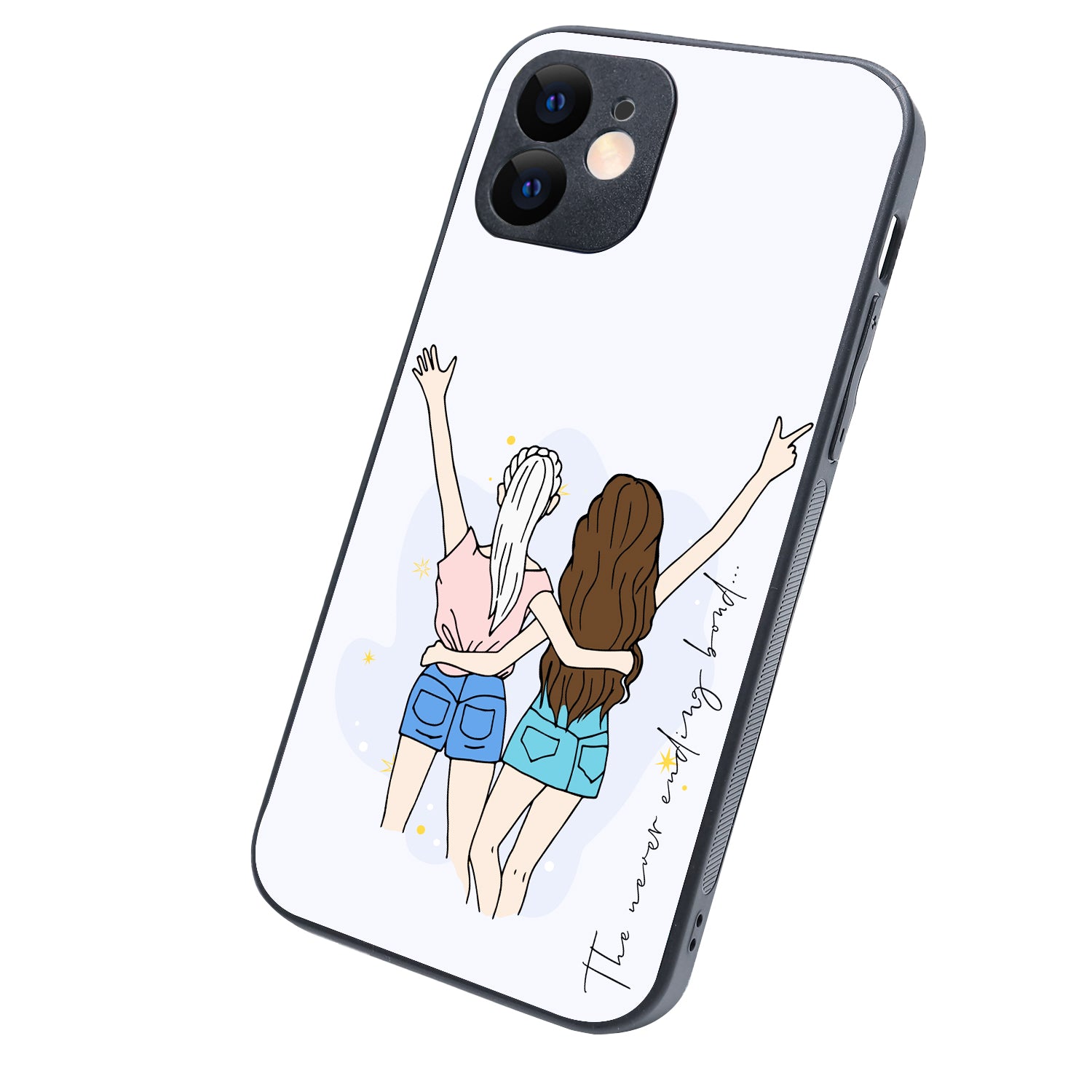 Girl Bff iPhone 12 Case