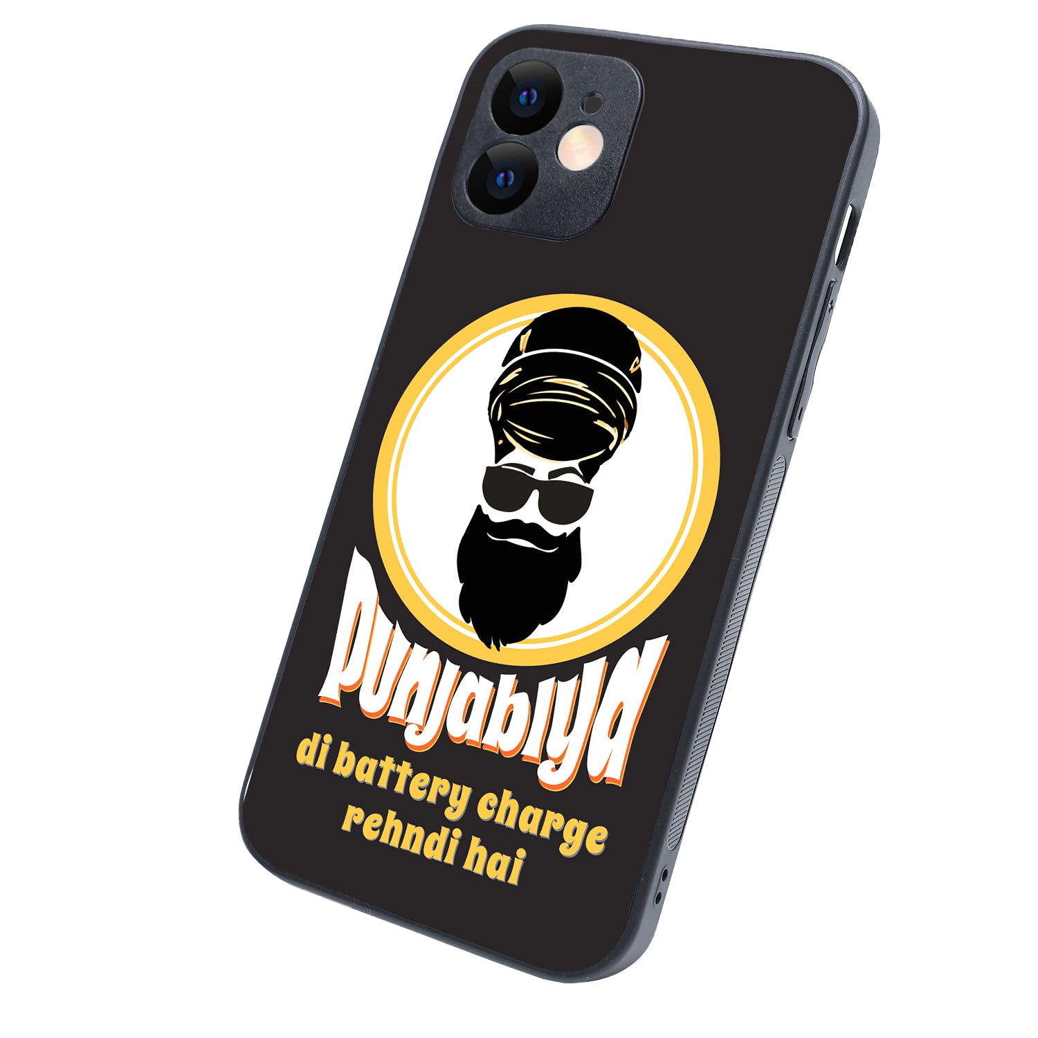 Punjabiyan Di Battery Masculine iPhone 12 Case