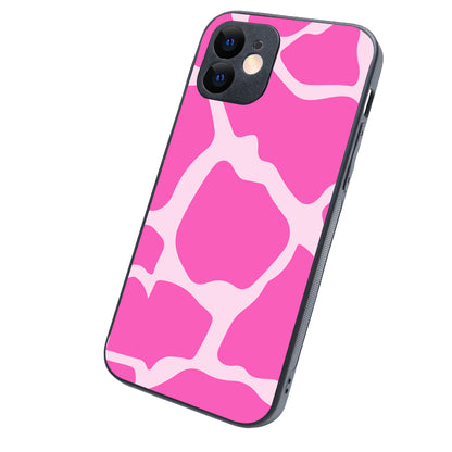 Pink Patch Design iPhone 12 Case