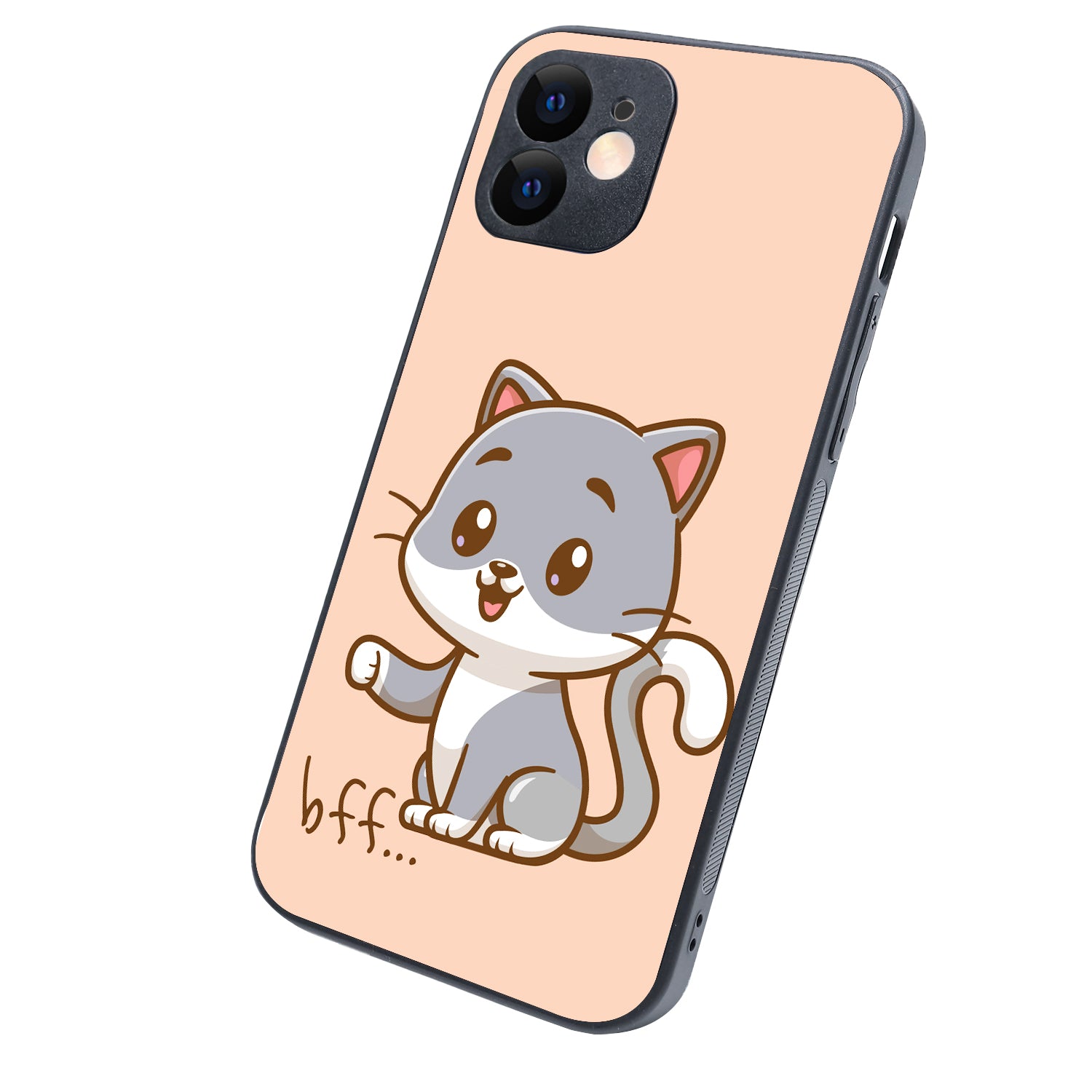 Best Friend Cat Bff iPhone 12 Case