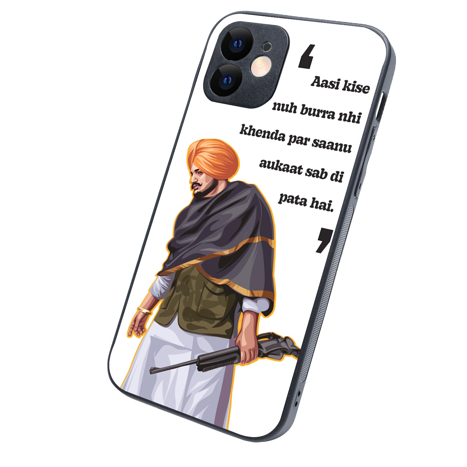 Attitude  Sidhu Moosewala iPhone 12 Case