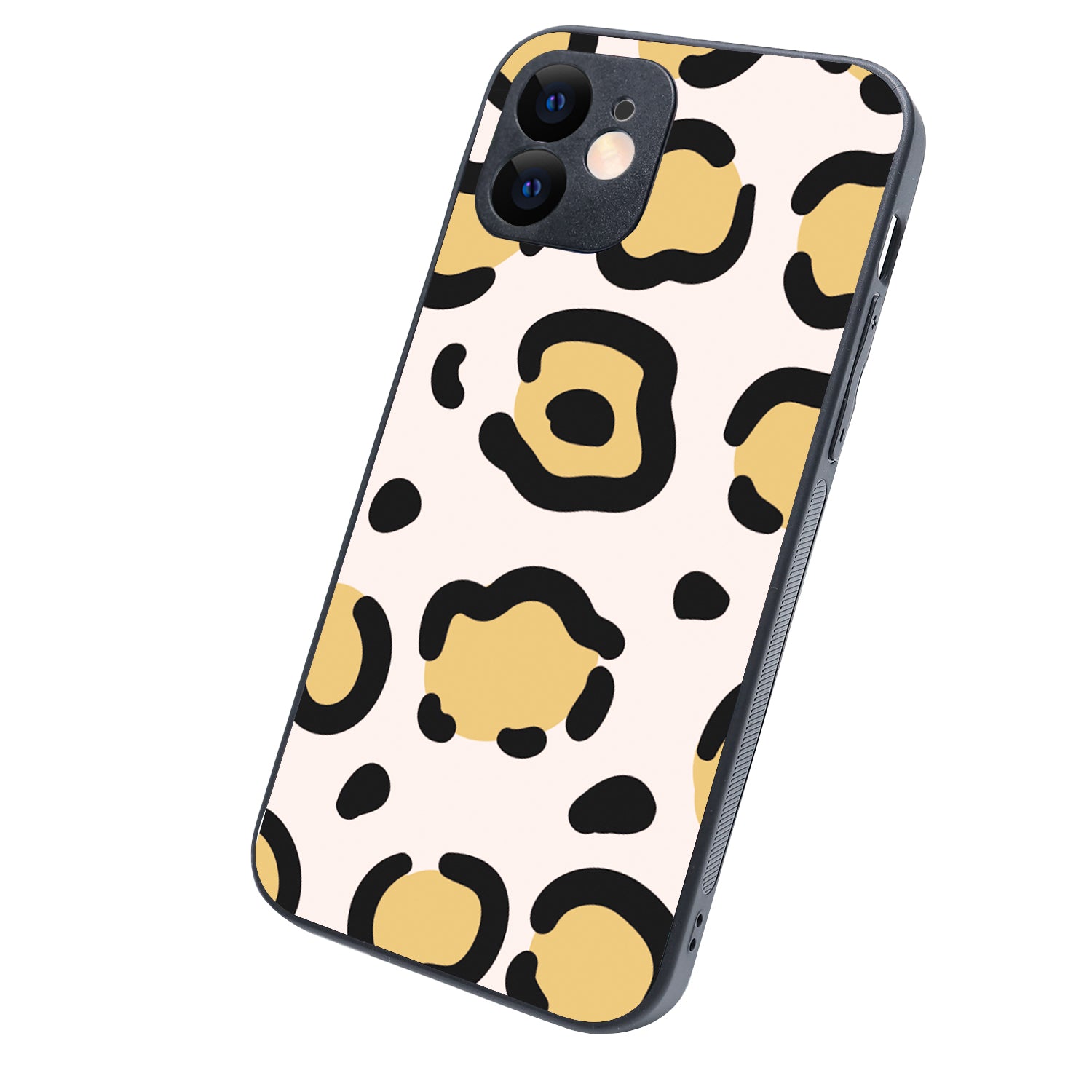 Yellow Patch Design iPhone 12 Case
