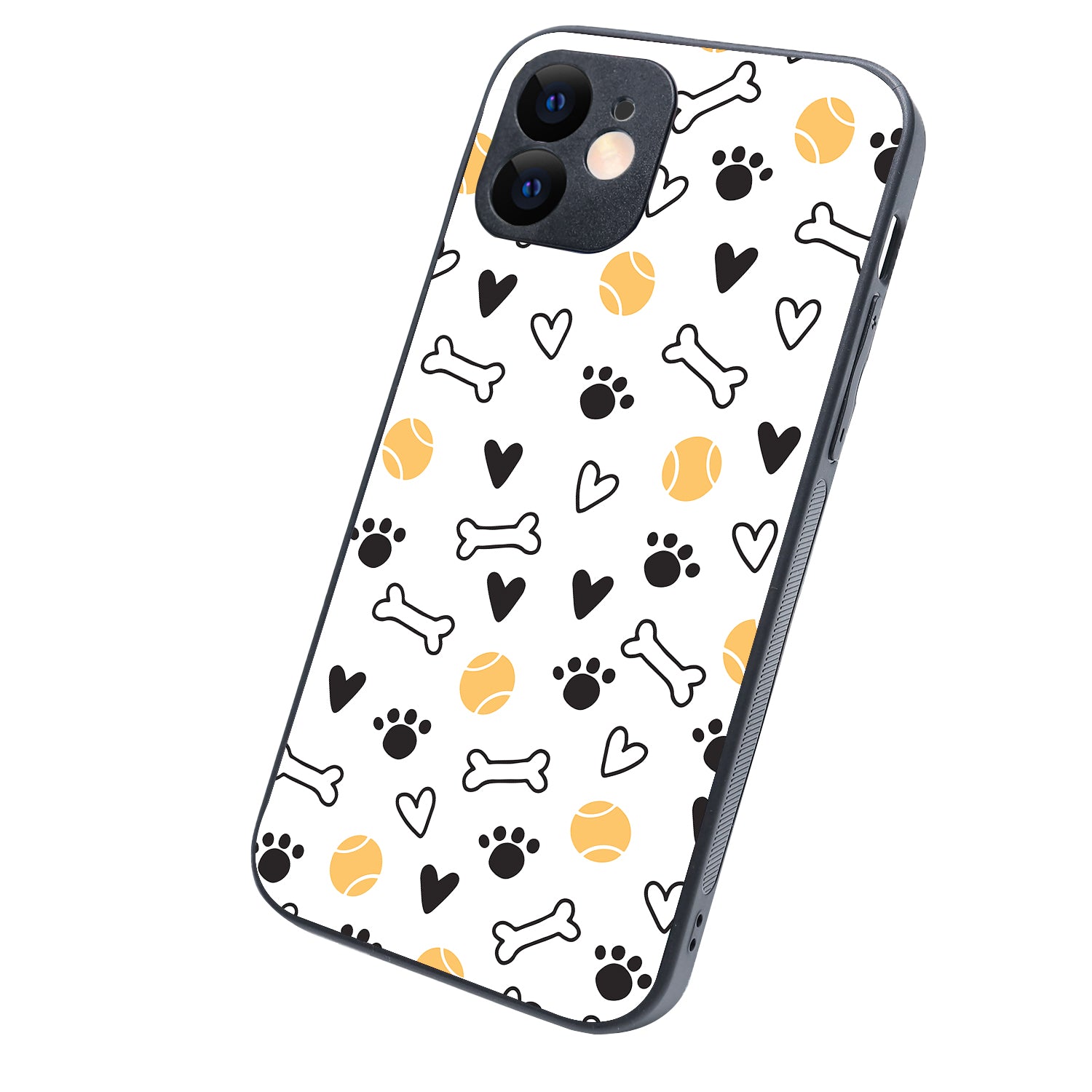 Pet Lover Doodle iPhone 12 Case