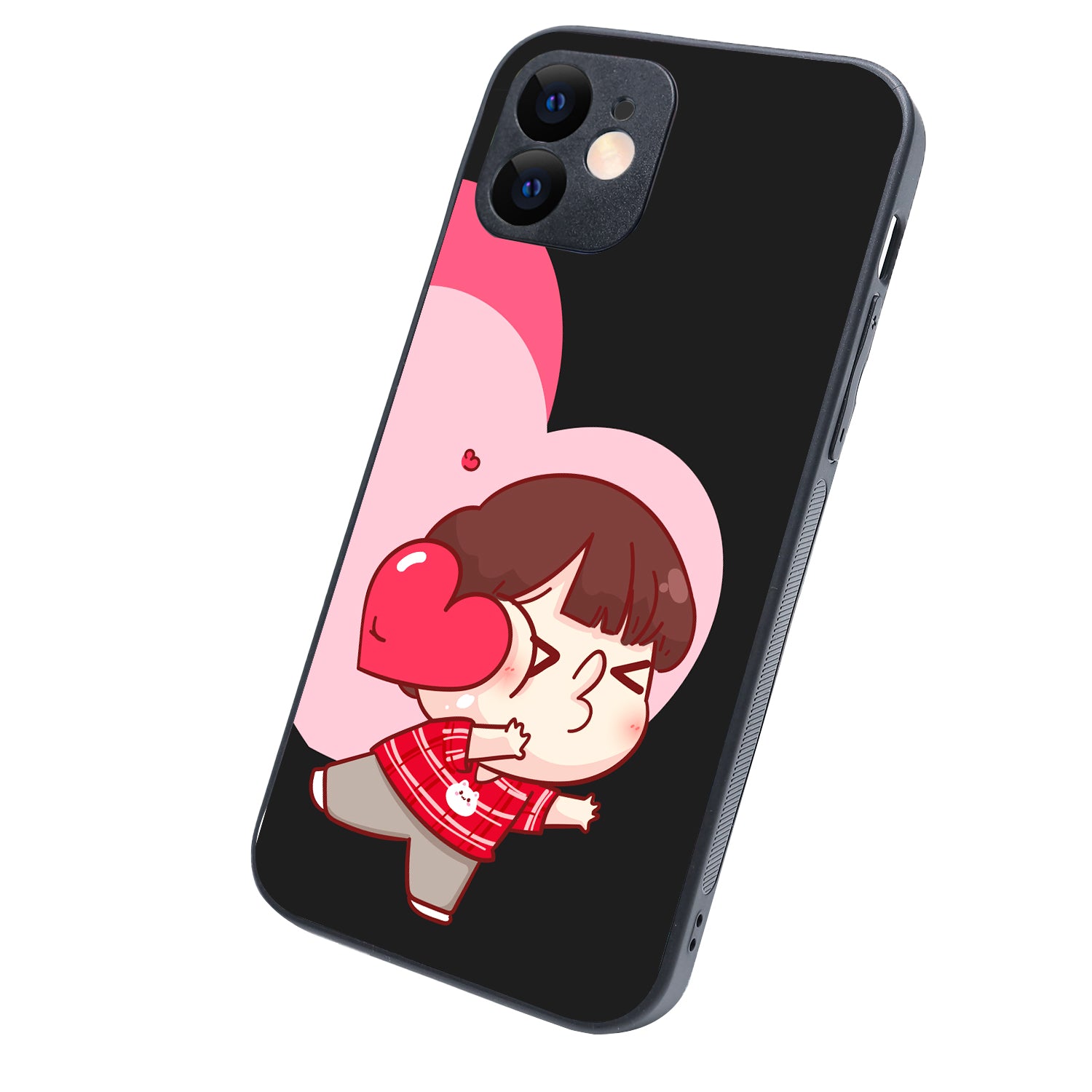 Love Boy Couple iPhone 12 Case