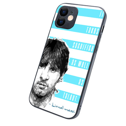 Messi Quote Sports iPhone 12 Case
