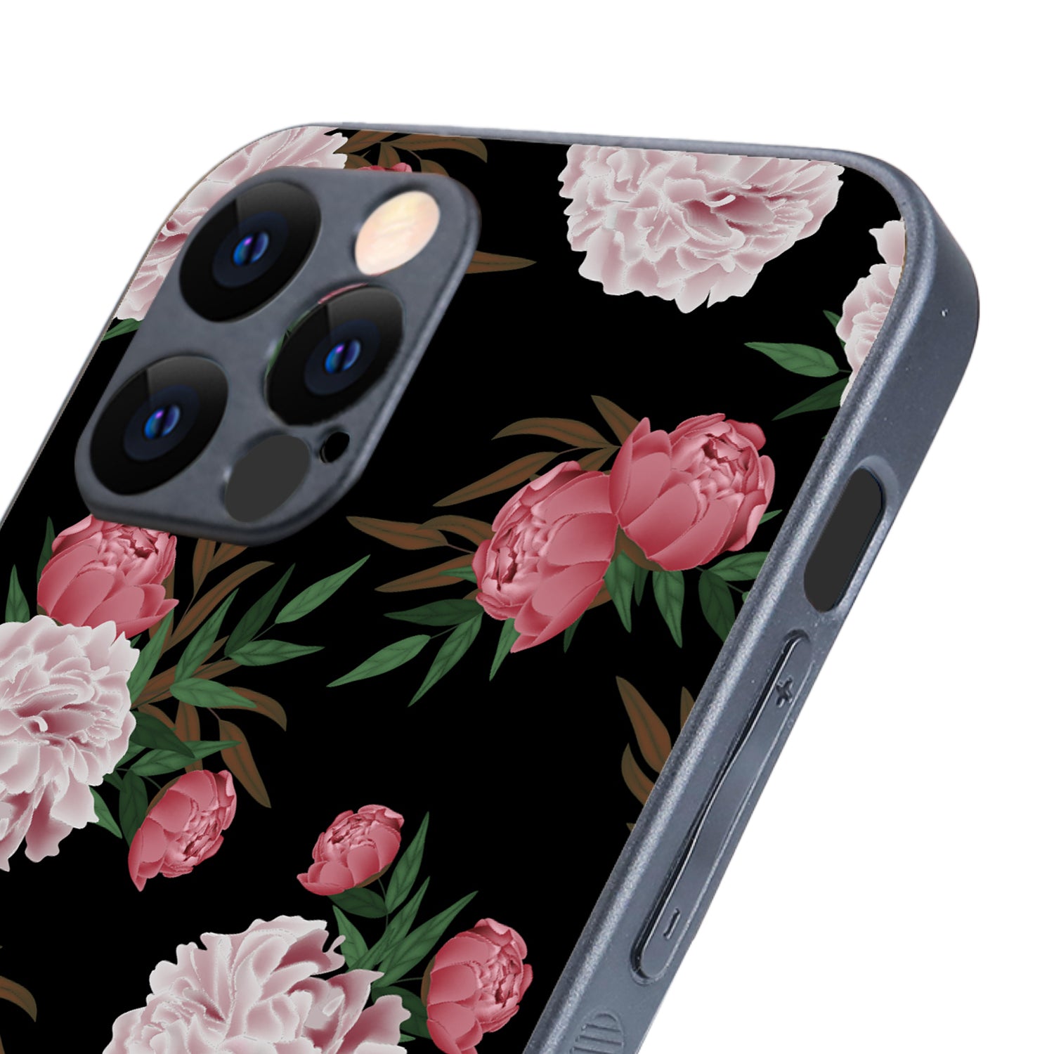 Pink Floral iPhone 12 Pro Case