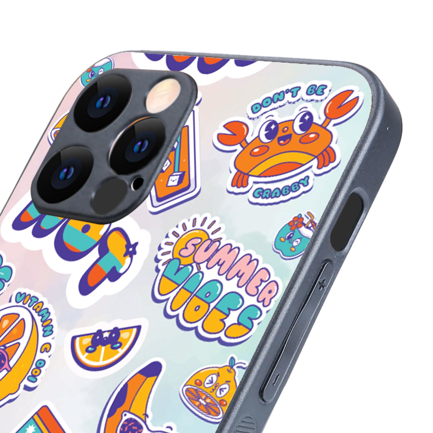 Summer Feel Doodle iPhone 12 Pro Case