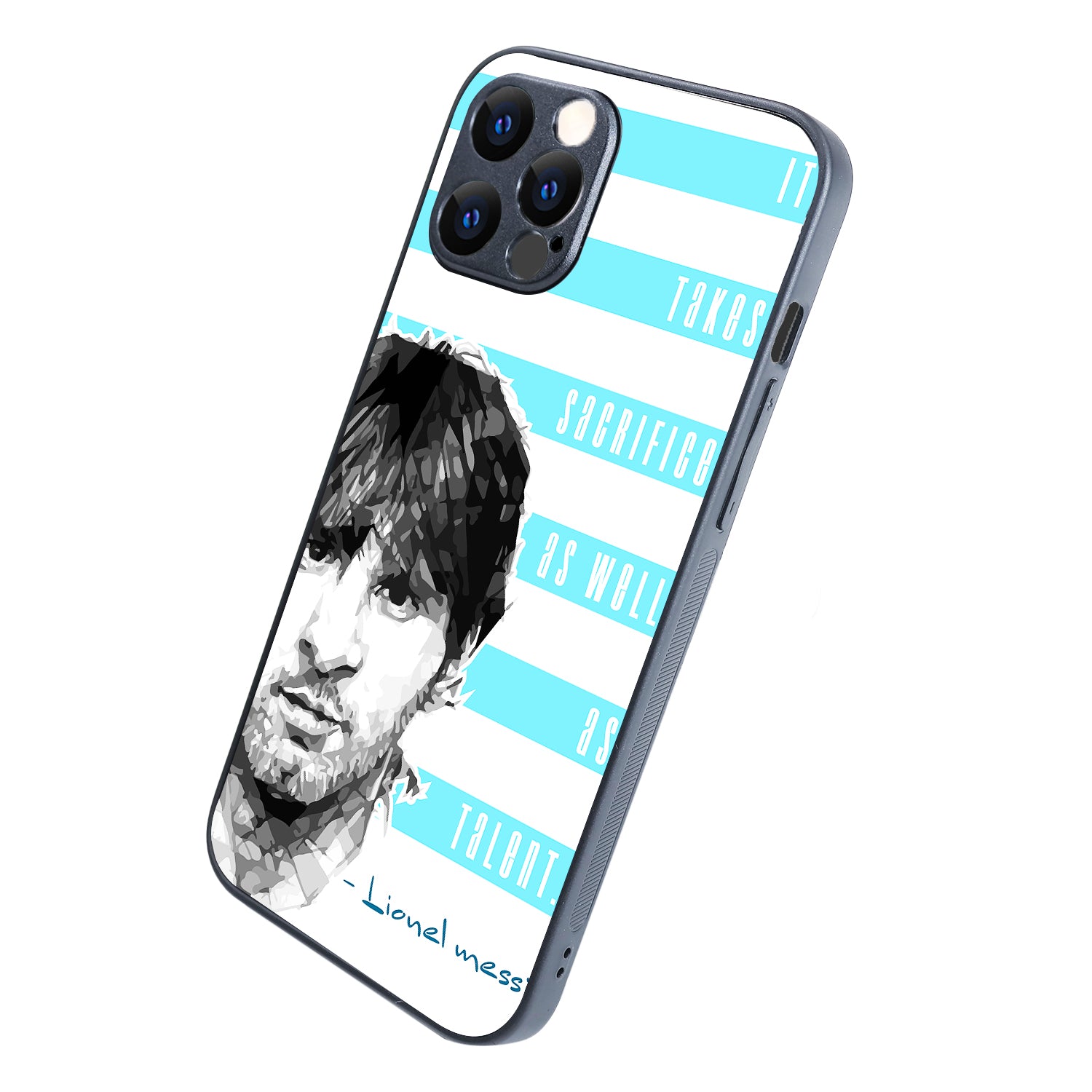 Messi Quote Sports iPhone 12 Pro Max Case