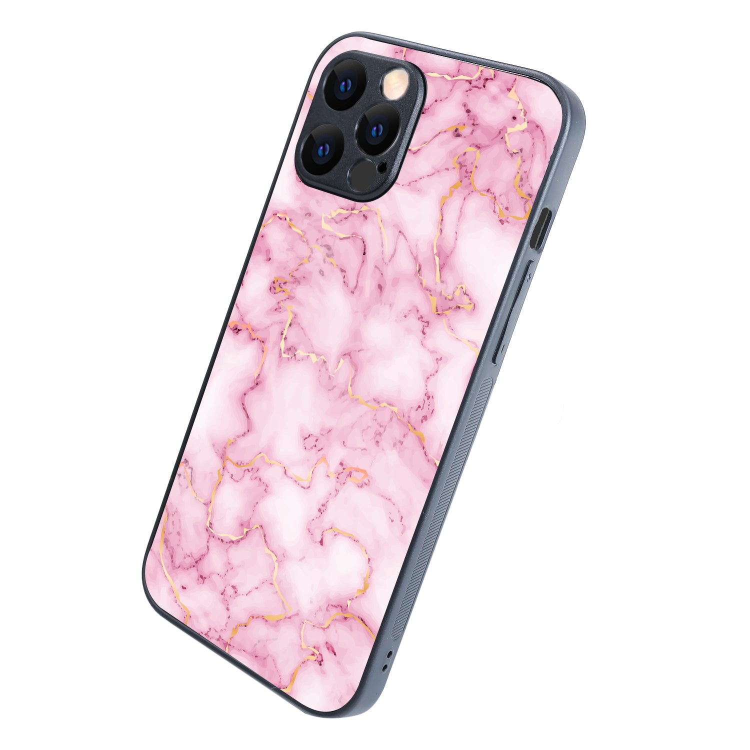 Pink Golden Marble iPhone 12 Pro Max Case