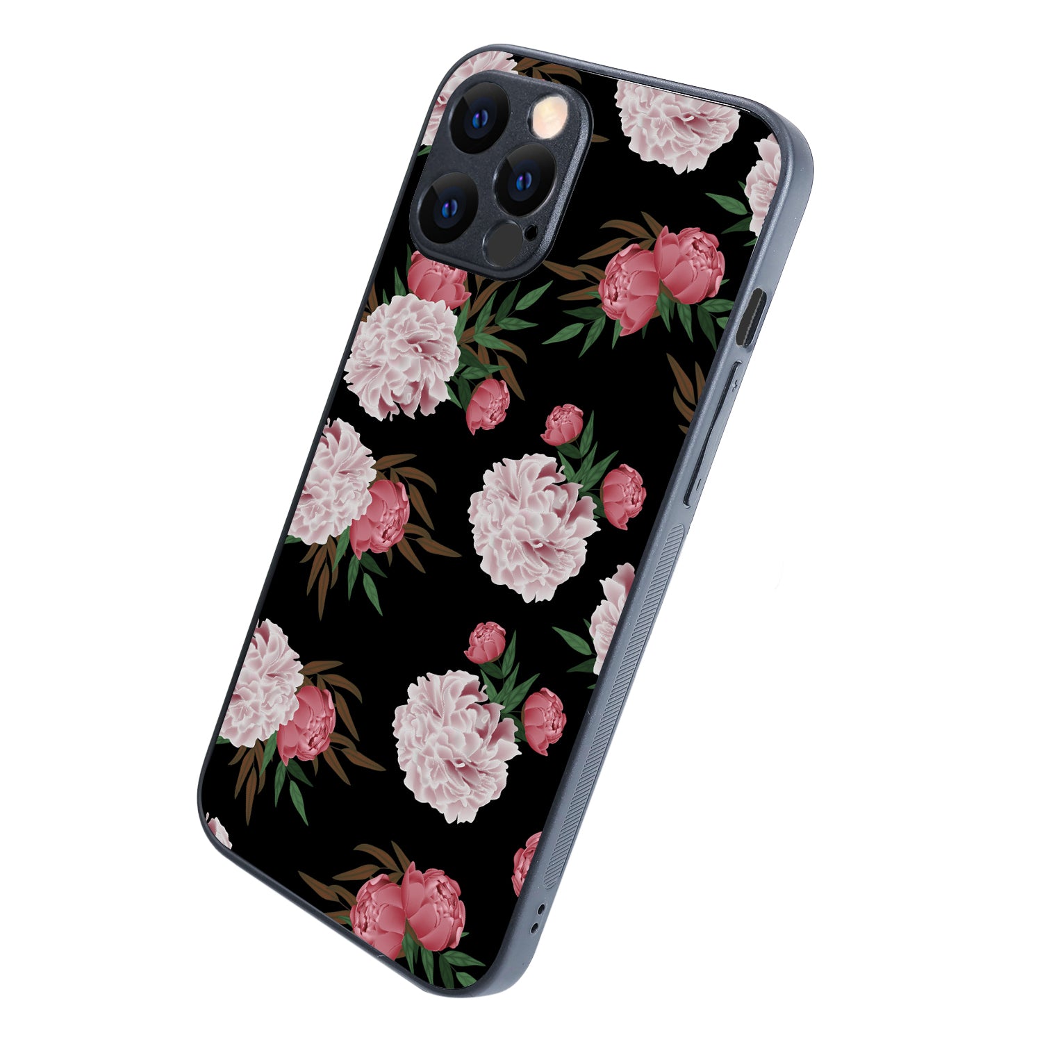 Pink Floral iPhone 12 Pro Max Case