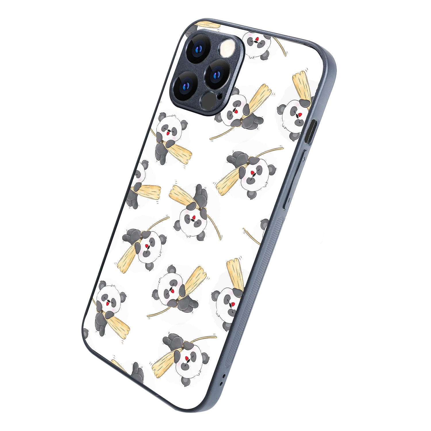 Sleep Panda Cartoon iPhone 12 Pro Max Case