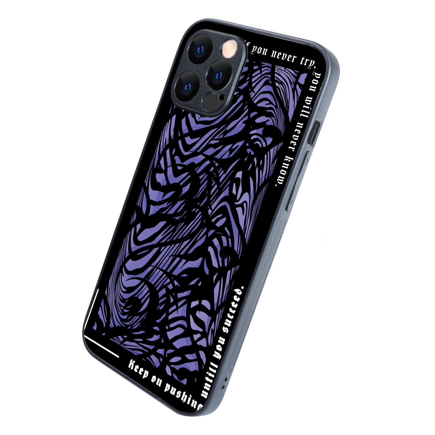 Keep On Pushing Quote iPhone 12 Pro Max Case