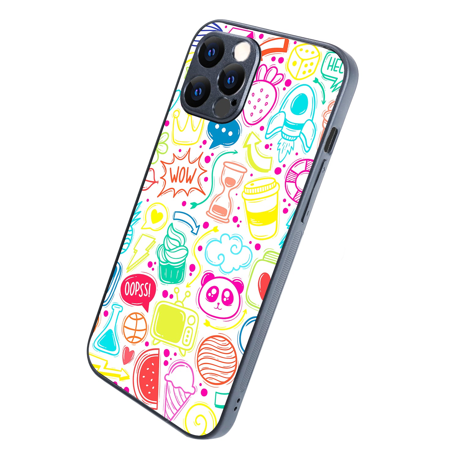 Wow Doodle iPhone 12 Pro Max Case