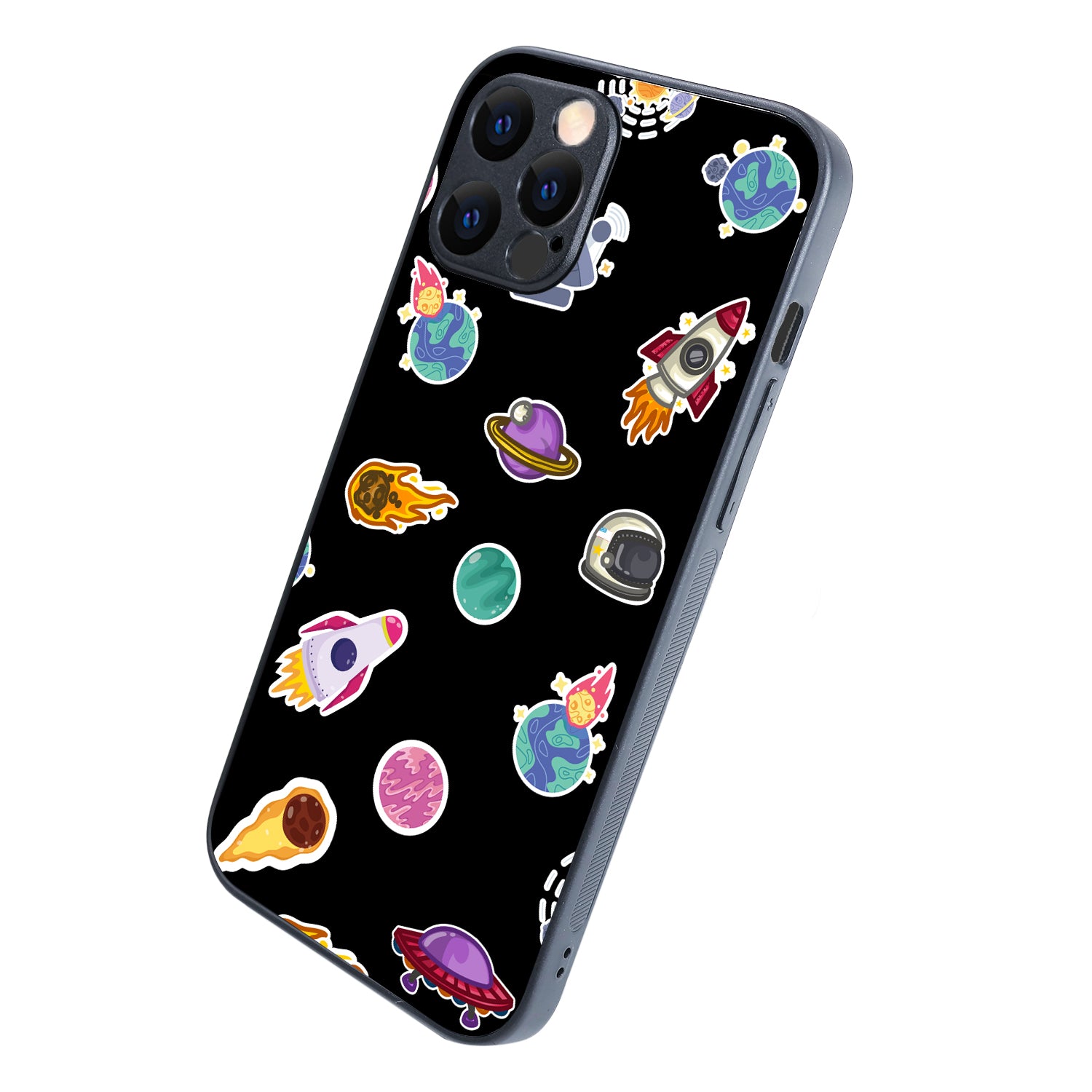 Stickers Space iPhone 12 Pro Max Case