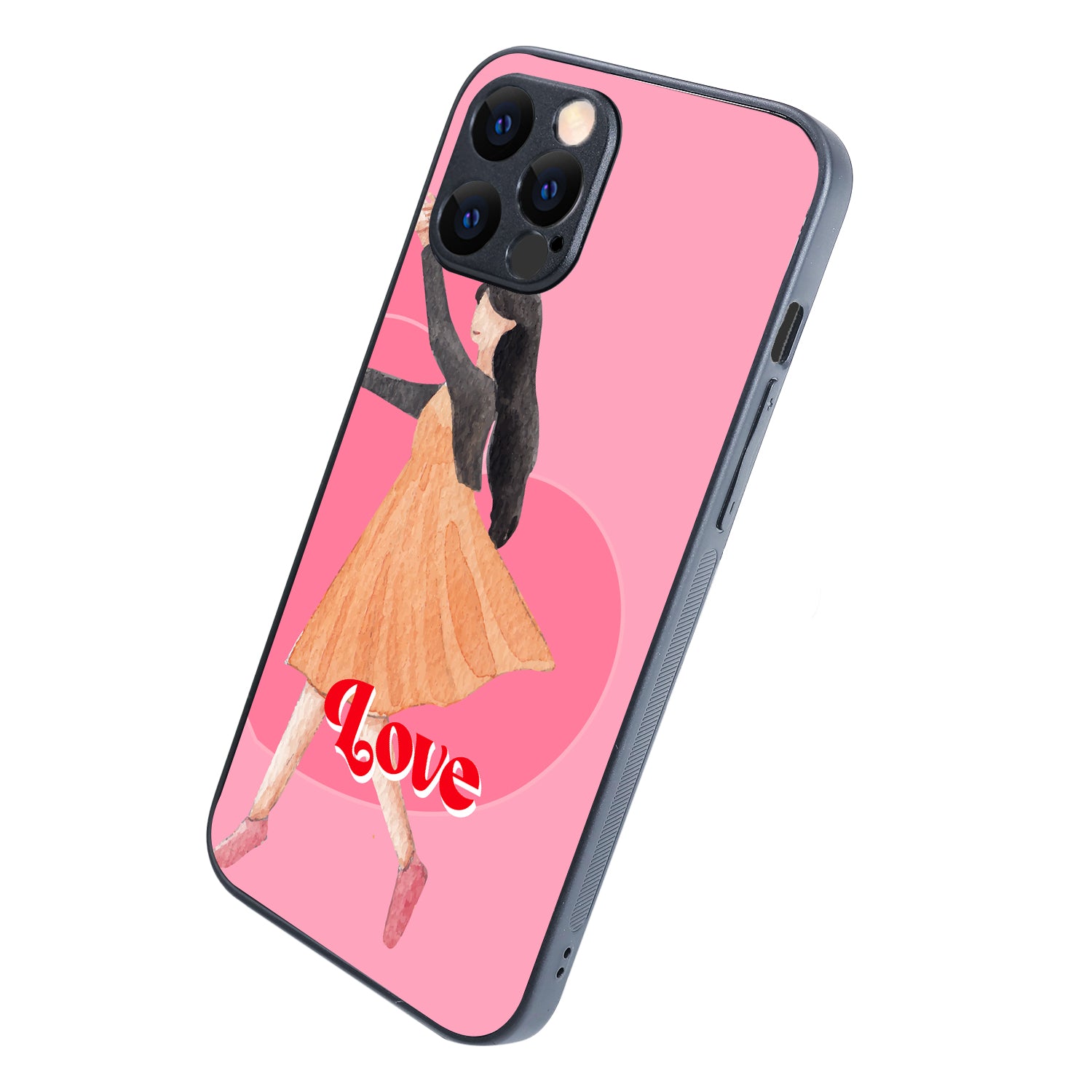 Forever Love Girl Couple iPhone 12 Pro Max Case