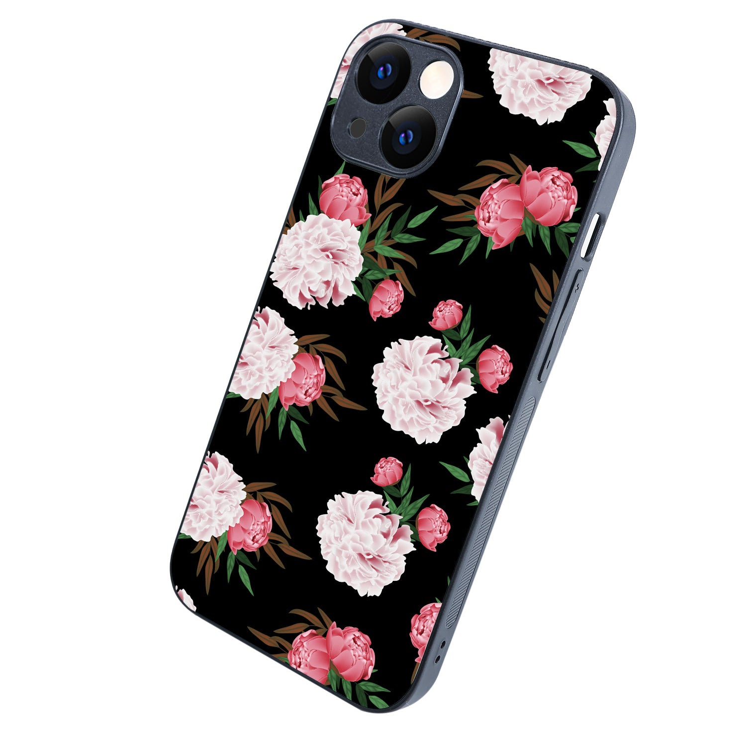 Pink Floral iPhone 13 Case