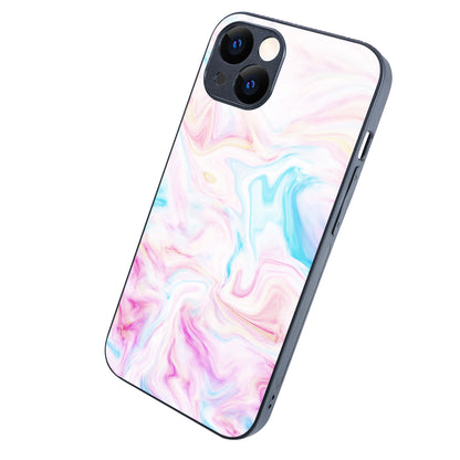 Blue Pink Marble iPhone 13 Case