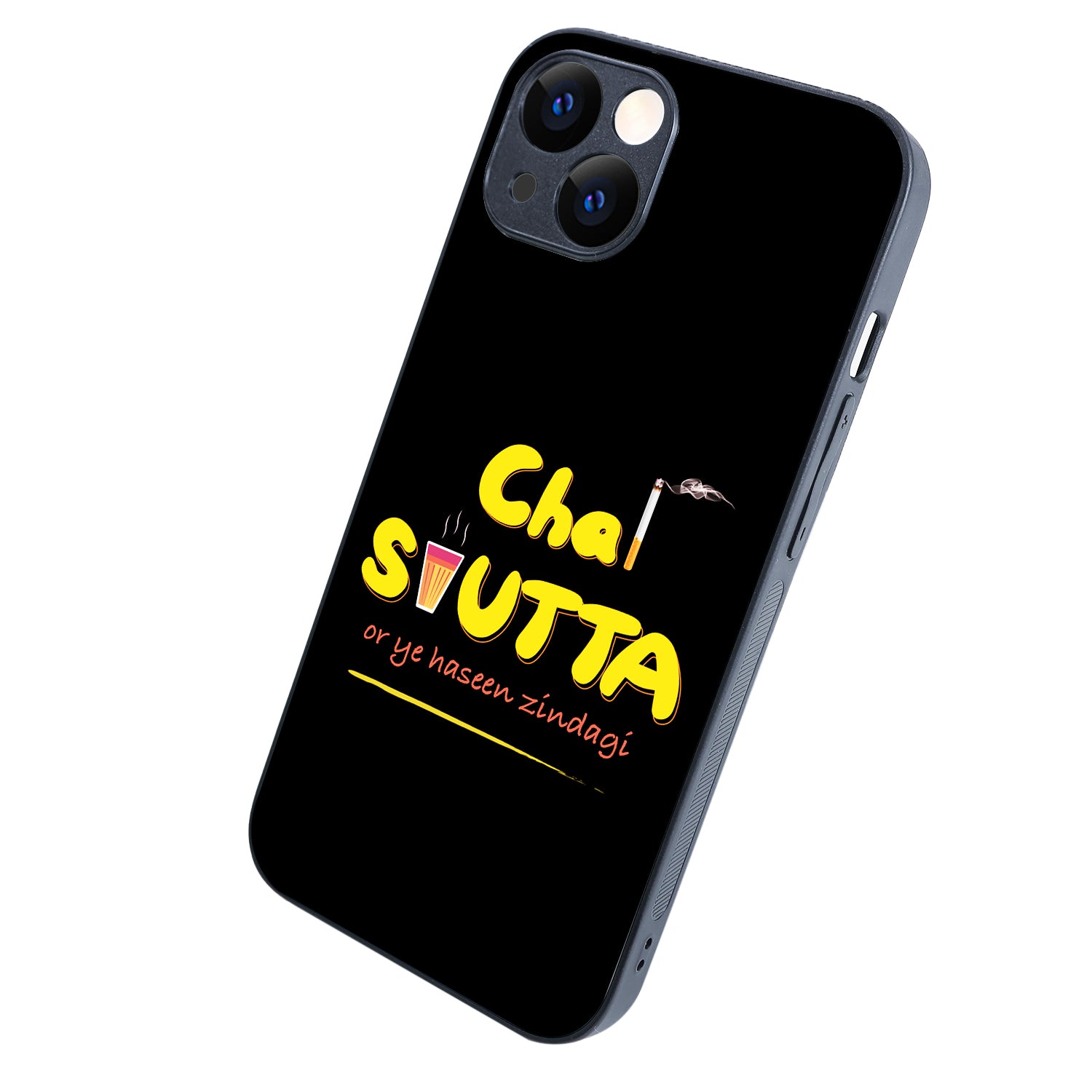 Chai-Sutta Motivational Quotes iPhone 13 Case