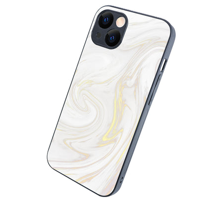 White Golden Marble iPhone 13 Case
