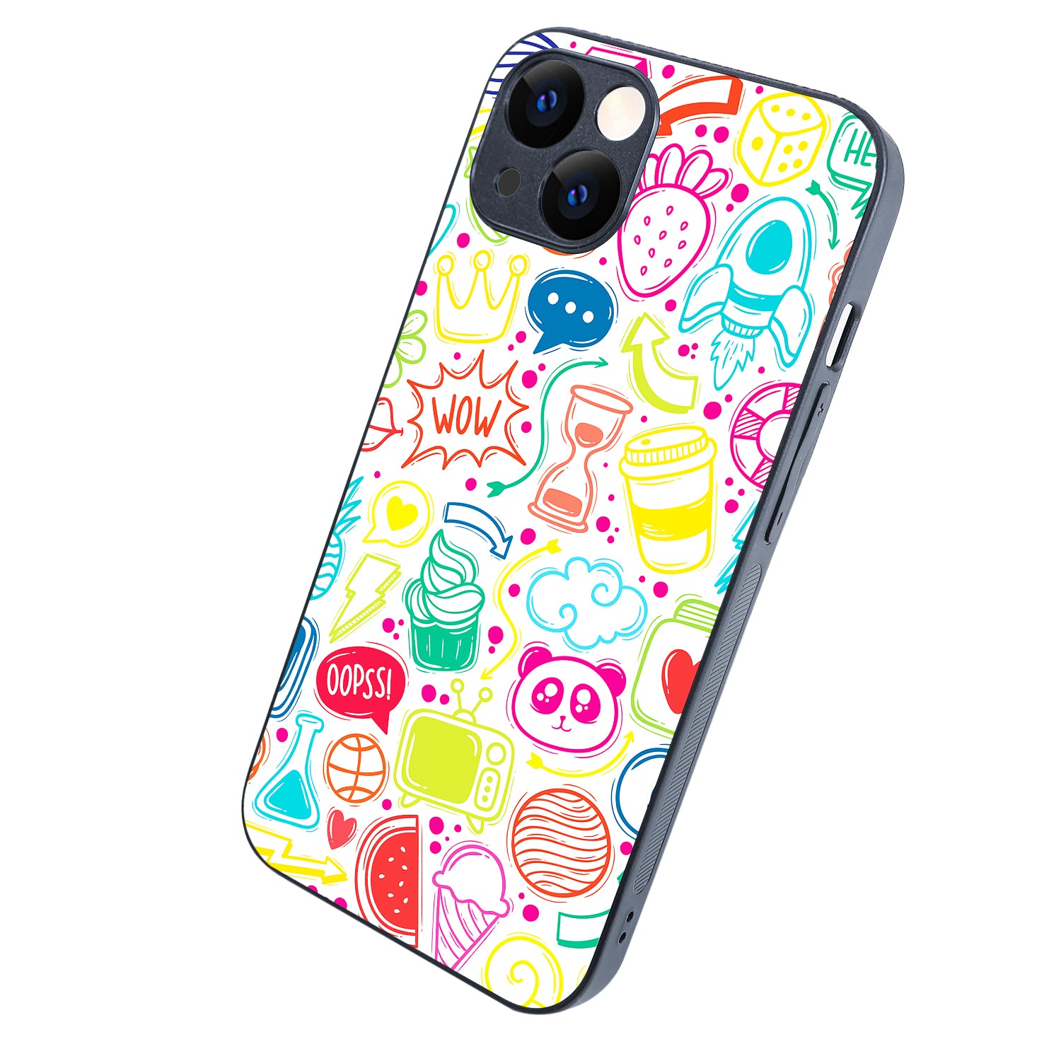 Wow Doodle iPhone 13 Case