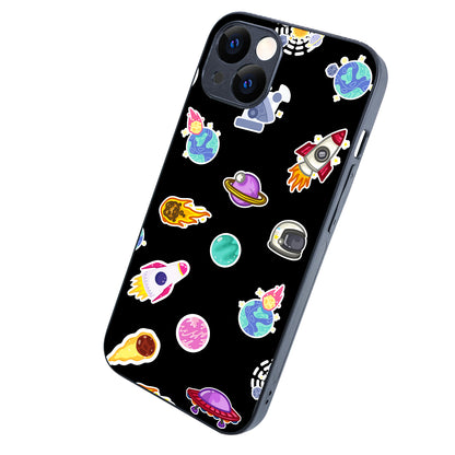 Stickers Space iPhone 13 Case