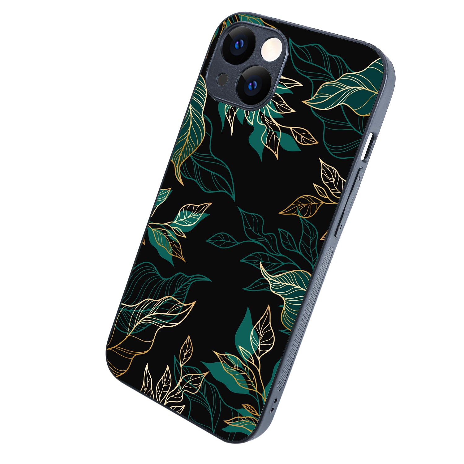 Black Floral iPhone 13 Case
