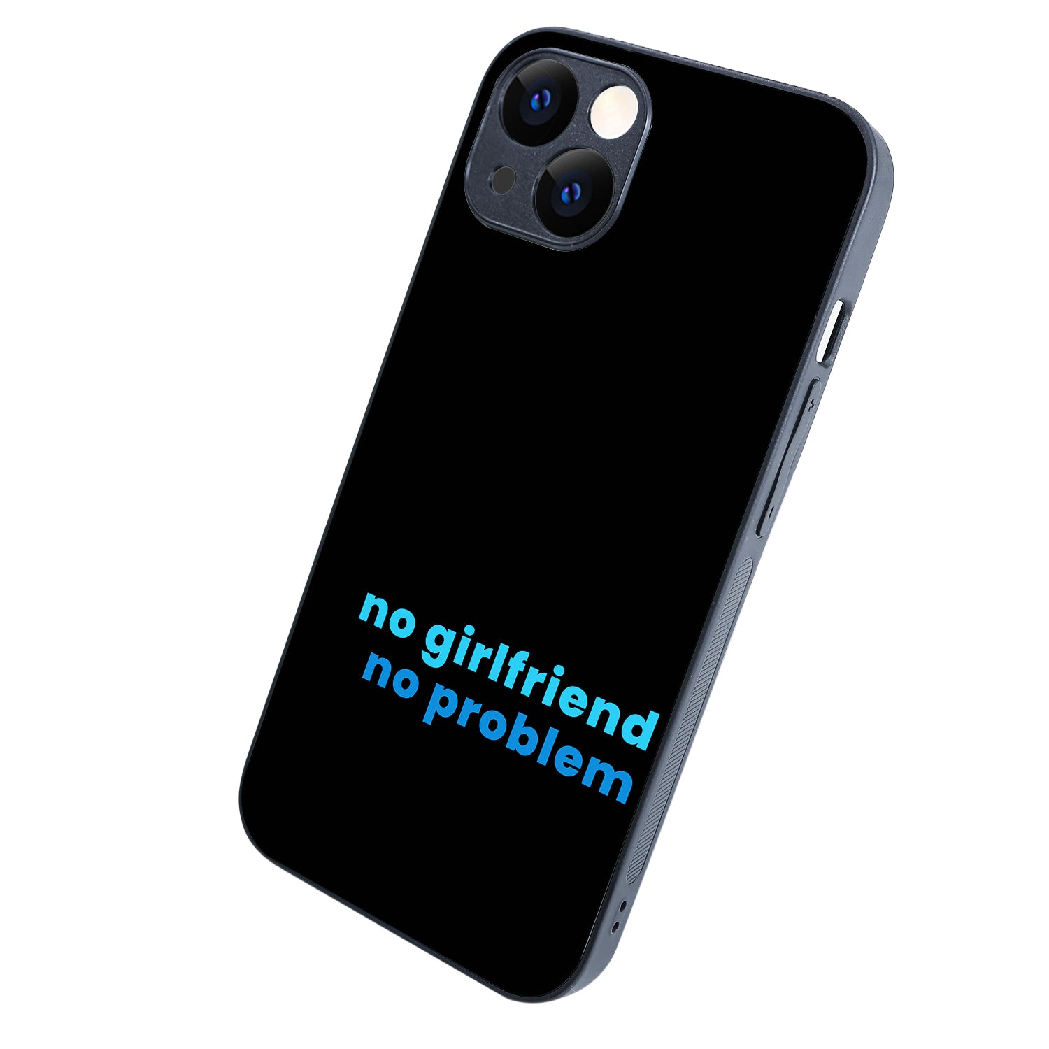 No Girlfried Motivational Quotes iPhone 13 Case
