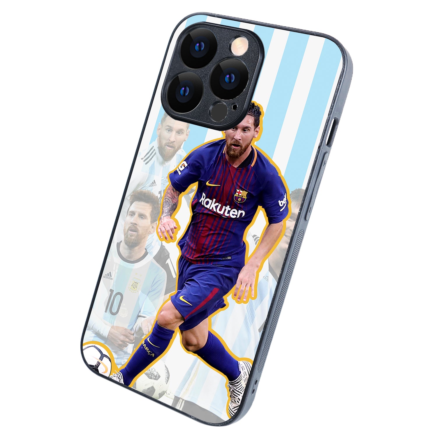 Messi Collage Sports iPhone 13 Pro Case