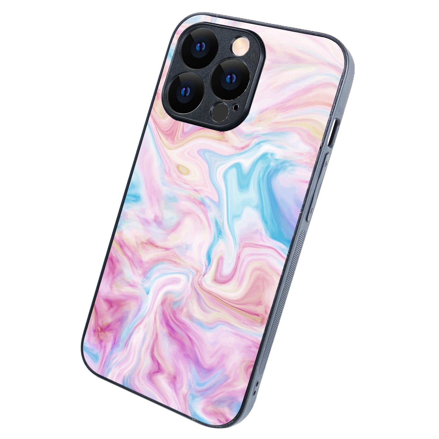 Blue Pink Marble iPhone 13 Pro Case