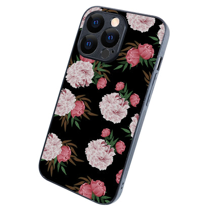 Pink Floral iPhone 13 Pro Case