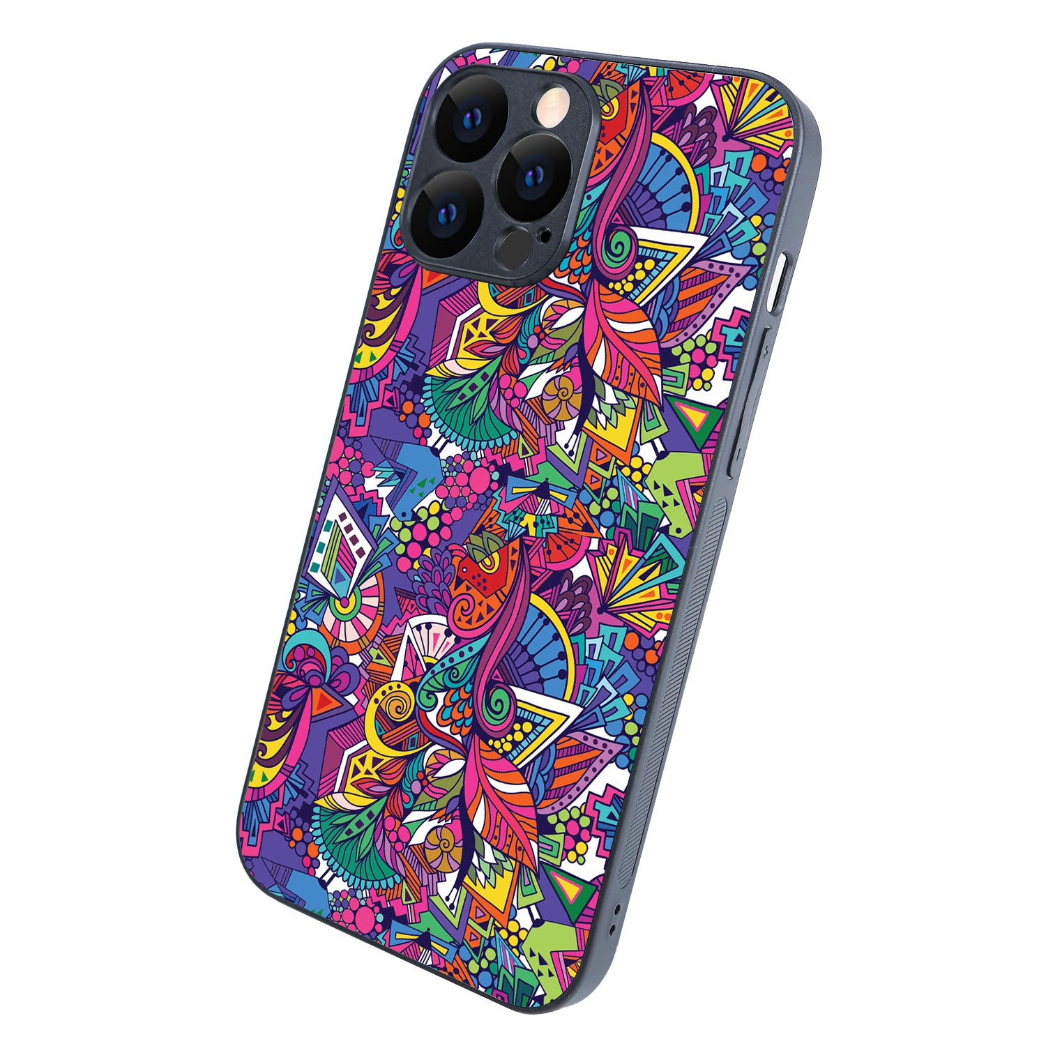 Colourful Doodle iPhone 13 Pro Max Case
