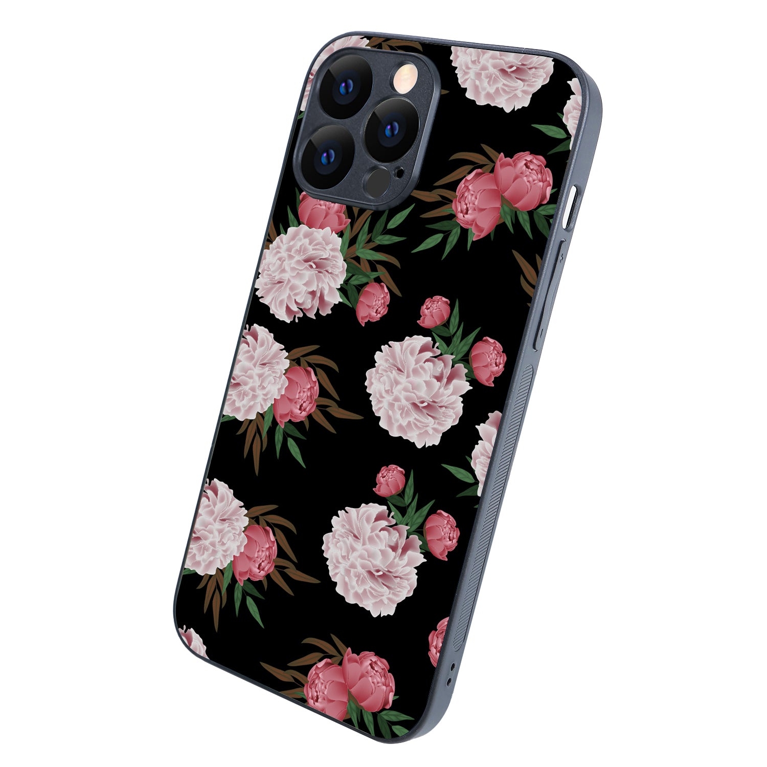 Pink Floral iPhone 13 Pro Max Case
