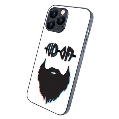 Beard White Masculine iPhone 13 Pro Max Case