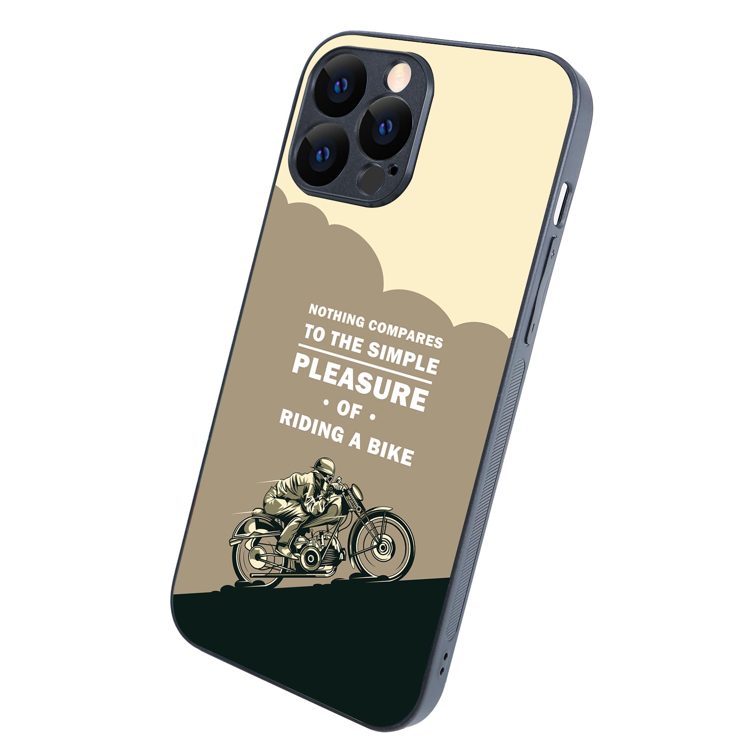 Pleasure of Riding Bike Travel iPhone 13 Pro Max Case