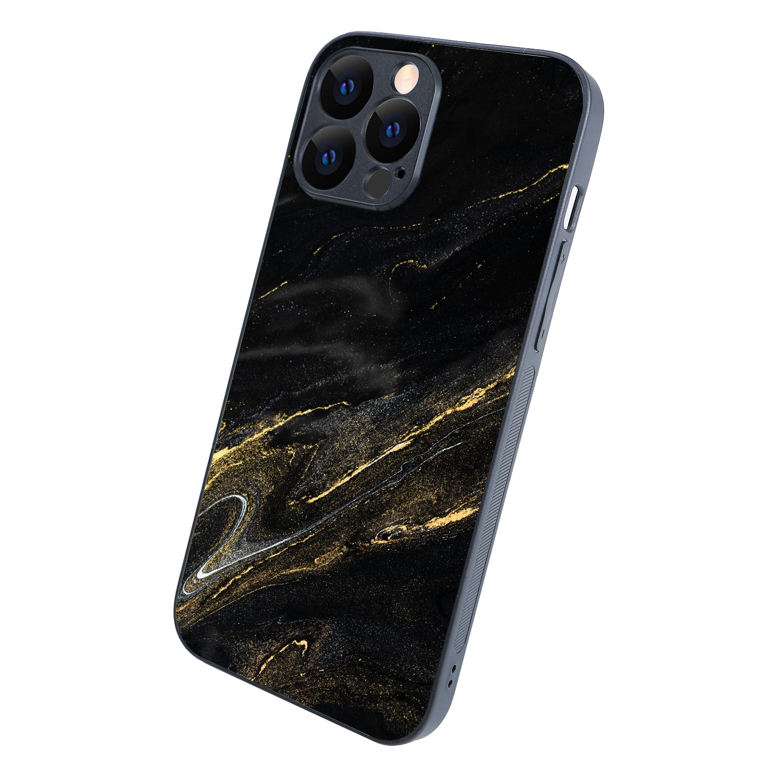 Black Golden Marble iPhone 13 Pro Max Case