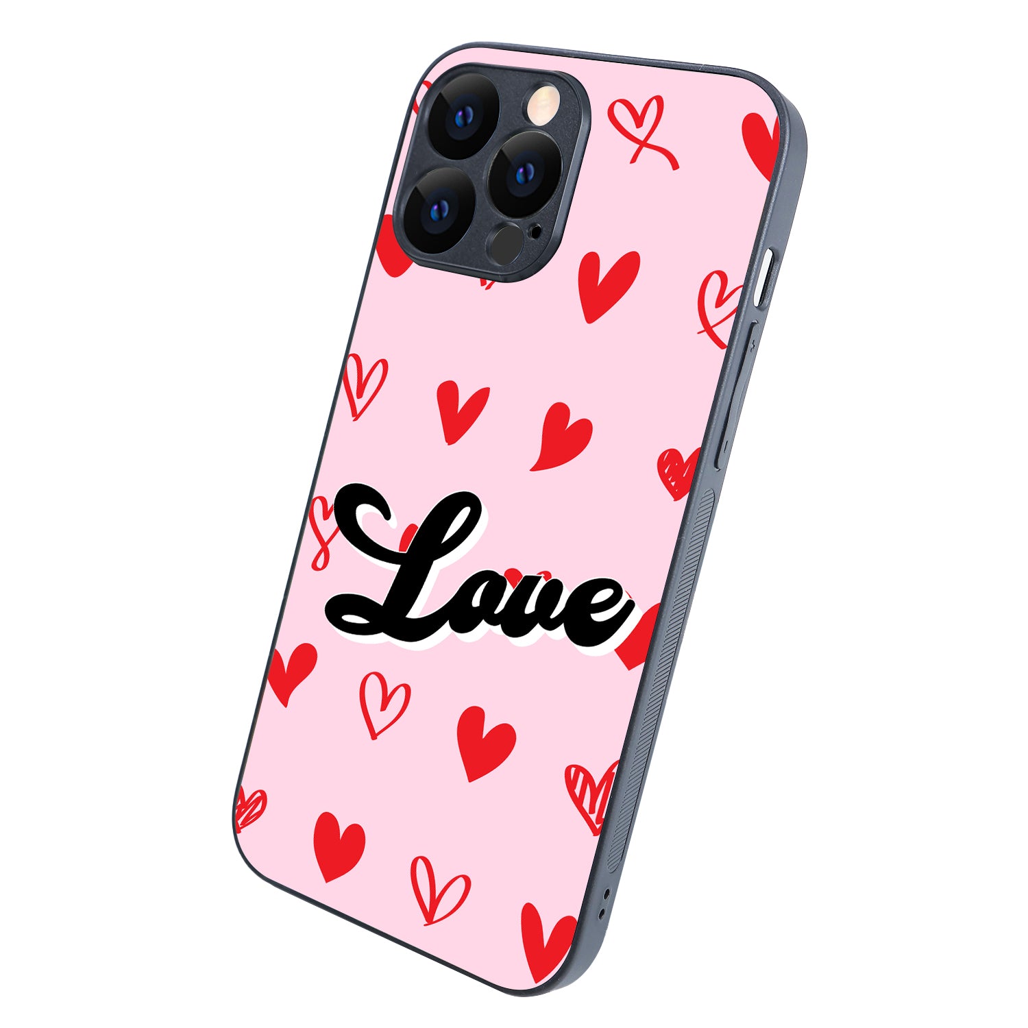 Heart Love Couple iPhone 13 Pro Max Case