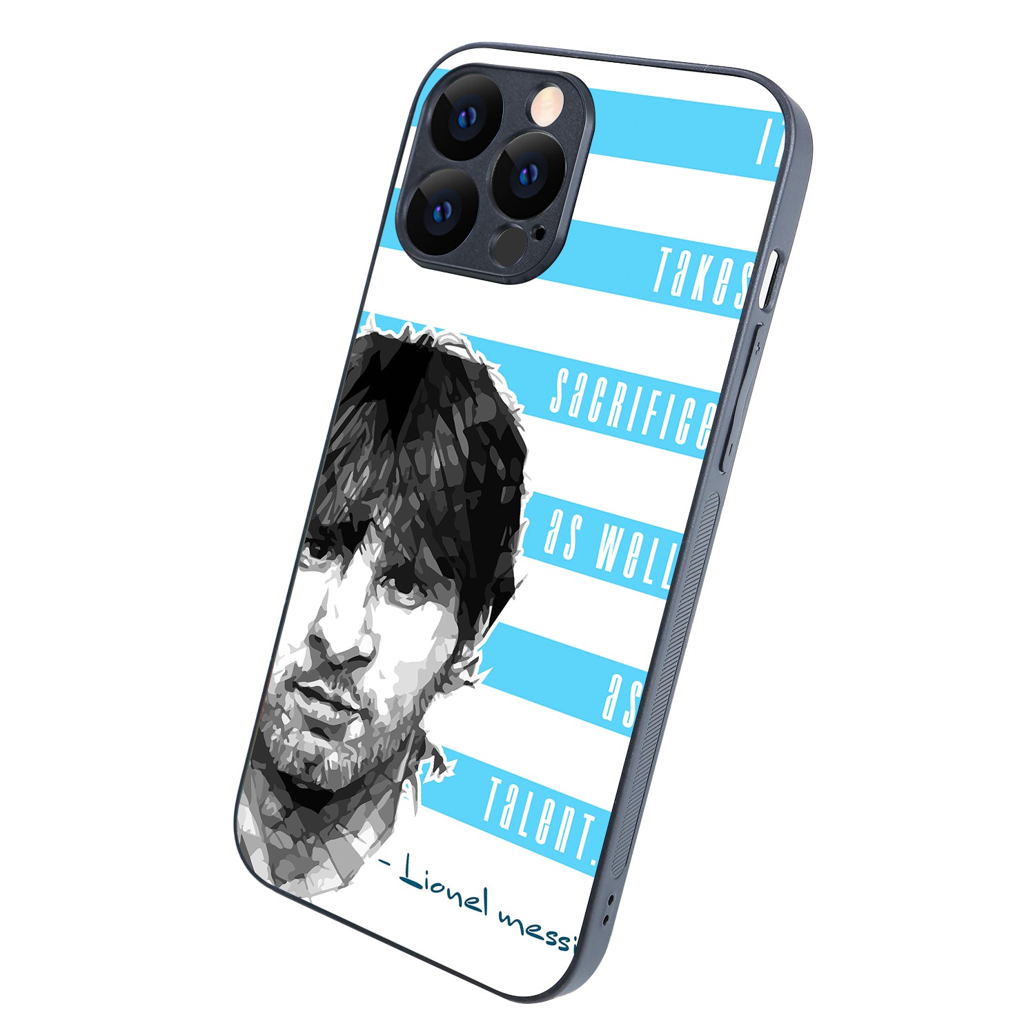 Messi Quote Sports iPhone 13 Pro Max Case