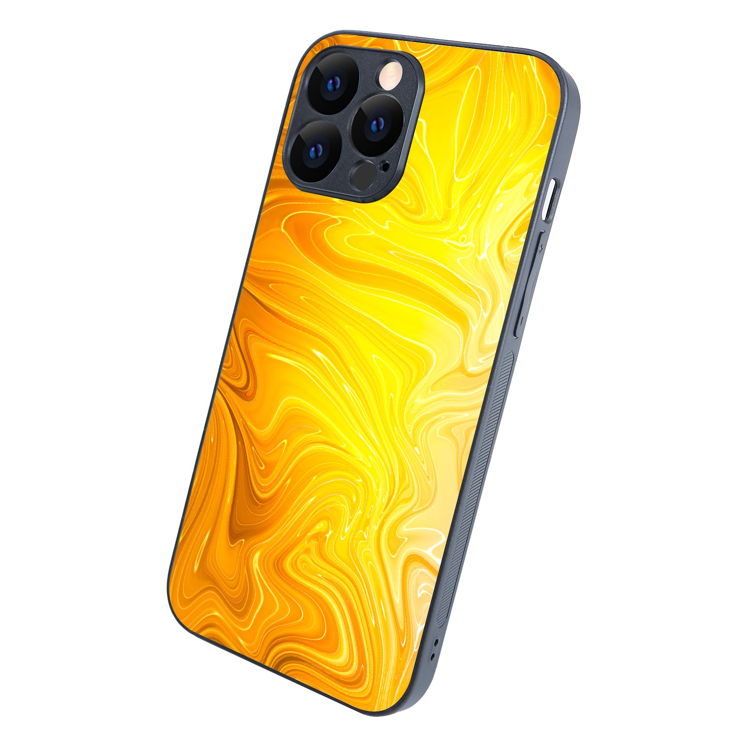 Yellow Marble iPhone 13 Pro Max Case