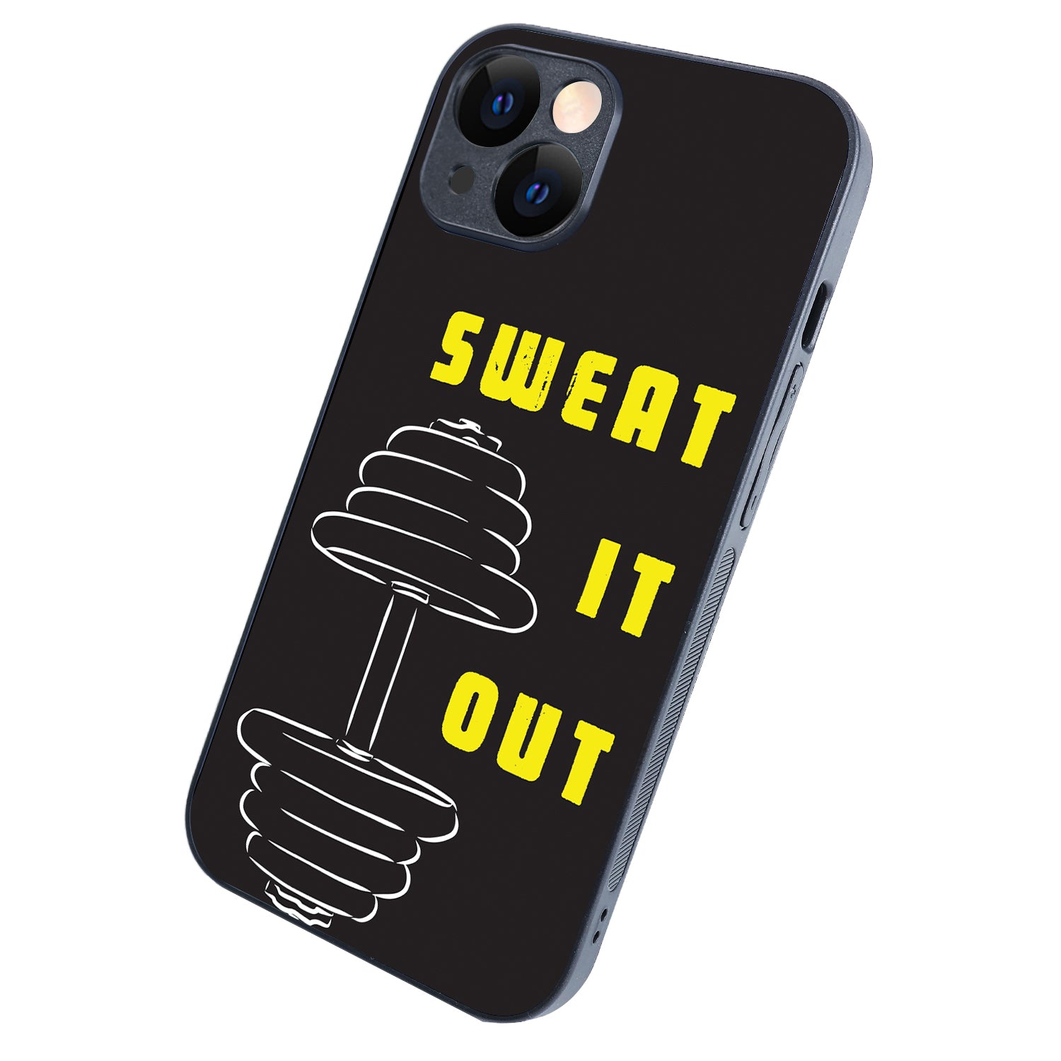 Sweat It Out Motivational Quotes iPhone 14 Case