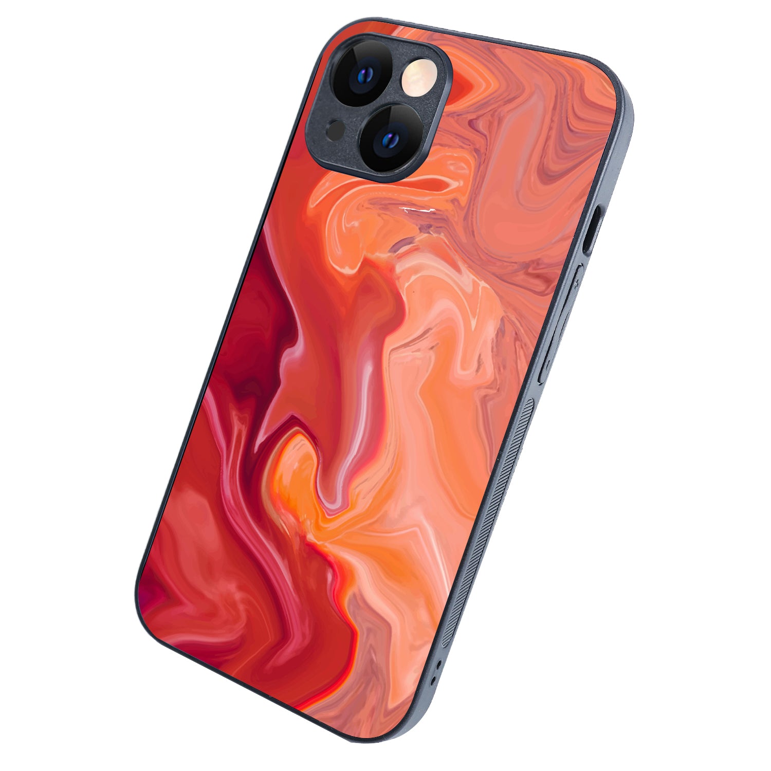 Red Marble iPhone 14 Case